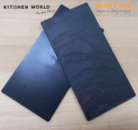 ถาดแผ่นพื้นผิวหินชนวนโพลีสไตรีน SOLIA PK1188 แพ็ค 10 ชิ้น สีดำ_7